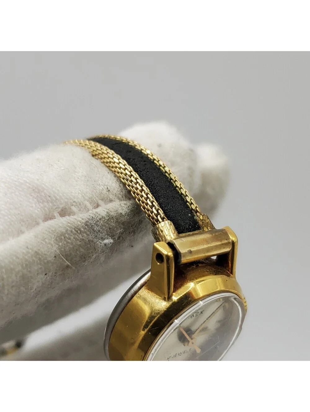 Vintage Timex 17J Mechanical RGP Womens Watch 17mm For Parts Or Repair